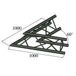 ALUTRUSS TRILOCK S-PAC 20 2-Weg-Ecke 60° schwarz