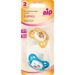 NIP Sauger Family Silikon 5-18Mo., Doppelpack