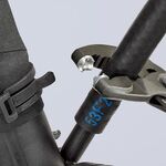Federbandschellenzange Gesamt-L.180mm Kap.max.50mm Einstellungen 15
