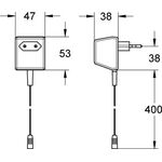 Grohe Steckertrafo 230 V/12 V 50 Hz