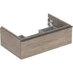 Geberit Waschtischunterschrank iCon 750x247x476mm NB hickory/Griff lava matt