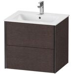 Duravit Waschtischunterbau XVIU 610x560x480mm 2 Sk Pro Cha ma ta s-matt