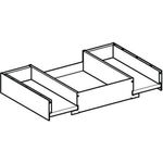 Geberit Schublade oben, für WTU 900mm