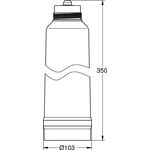 Grohe BWT-Austauschfilter BLUE L-Size 2500 l bei 20Grad dKH 350mm