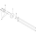HG Handtuchhalter LOGIS zweiarmig, Wandmontage chrom