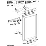Keuco Lichtspiegel X-LINE DALI 460x850x105mm anthrazit