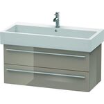 Duravit Waschtischunterbau X-LARGE 443x950x448mm cappucino hochglanz