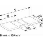 Keuco Waschtischplatte EDITION 11 auf Maß 700-900x40x450mm Ei tab