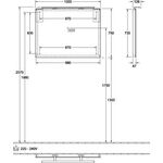 V&B Spiegel MORE TO SEE 1000x750x50/130mm