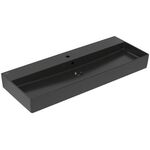 V&B Waschtisch MEMENTO 2.0 1200x470mm m ÜL f 3-L.-Armatur ebony C+
