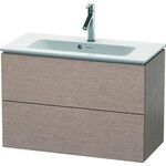 Duravit WT-Unterbau L-CUBE Compact 550x820x391mm eiche kaschmir