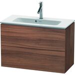 Duravit WTU Compact L-CUBE 550x820x391mm nussbaum natur