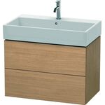 Duravit Waschtischunterbau L-CUBE 544x784x459mm europäische eiche