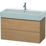 Duravit Waschtischunterbau L-CUBE 544x984x459mm europäische eiche