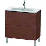 Duravit WTU Compact L-CUBE 704x820x391mm amerikanisch nussbaum