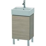 Duravit Waschtischunterbau L-CUBE 593x434x341mm Anschlag links pine silver
