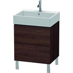 Duravit Waschtischunterbau L-CUBE 582x584x459mm kastanie dunkel