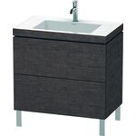 Duravit Waschtischunterbau L-CUBE m WT Vero Air 698x800x480mm 1 HL Ei du g