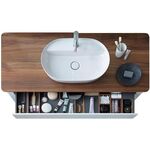 Duravit Einrichtungssystem m Siphonaus f 1338mm B nussbaum massiv