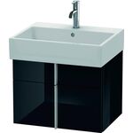 Duravit Waschtischunterbau VERO AIR 440x584x431mm schwarz hochglanz