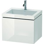 Duravit Waschtischunterbau L-CUBE m WT Vero Air 500x600x480mm 1 HL we hgl