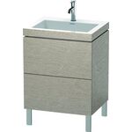 Duravit Waschtischunterbau L-CUBE m WT Vero Air 698x600x480mm 1 HL Ei ka