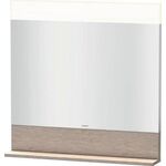 Duravit Spiegel VERO m Be Abl. 800x800x142mm eiche kaschmir