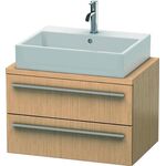 Duravit Konsolenunterschrank X-LARGE 440x700x478mm eiche gebürstet