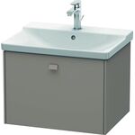 Duravit Waschtischunterbau BRIOSO Gri Frontfarbe 450x620x479mm basalt matt