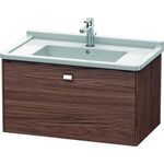 Duravit Waschtischunterbau BRIOSO Gri chrom 452x820x469mm nussbaum dunkel