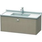 Duravit Waschtischunterbau BRIOSO Griff chrom 452x1020x469mm leinen