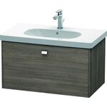 Duravit Waschtischunterbau BRIOSO Griff chrom 452x820x469mm pine terra