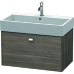 Duravit Waschtischunterbau BRIOSO Griff chrom 442x784x459mm pine terra