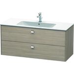 Duravit Waschtischunterbau BRIOSO Griffe chrom 553x1220x479mm pine silver