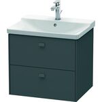 Duravit Waschtischunterbau BRIOSO Griffe Frontfarbe 561x620x479mm grap ma