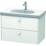 Duravit Waschtischunterbau BRIOSO Griffe Frontfarbe 563x820x469mm we matt