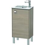 Duravit Waschtischunterbau BRIOSO 683x420x289mm Gri chr Ans re pine silver