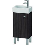 Duravit Waschtischunterbau BRIOSO 570x364x239mm Gri chr Ans li Kast. dkl