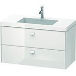 Duravit Waschtischunterbau BRIOSO 613x1000x480mm WT Vero Air 1 HL we hgl