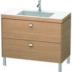 Duravit Waschtischunterbau BRIOSO 701x1000x480mm m WT Vero Air Gri chr 1 H