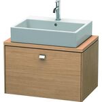 Duravit Konsolenunterschrank BRIOSO Gri chr 442x720x480mm europäische eiche