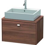 Duravit Konsolenunterschrank BRIOSO Griff chrom 442x720x480mm nussbaum natur