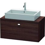 Duravit Konsolenunterschrank BRIOSO Gri chrom 442x920x480mm kastanie dunkel