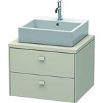 Duravit Konsolenunterschrank BRIOSO Griffe Frontfarbe 442x620x550mm ta matt