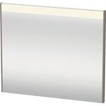 Duravit Spiegel BRIOSO m Be 700x820x45mm 23 W basalt matt