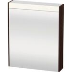Duravit Spiegelschrank BRIOSO m Be 700x620x148mm Ans li Kast. dunkel