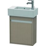 Duravit Waschtischunterbau Ketho 225x450x550mm Anschlag links leinen