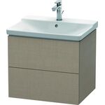 Duravit Waschtischunterbau L-CUBE 620x481x555mm leinen