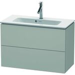 Duravit WTU Compact L-CUBE 550x820x391mm betongrau matt