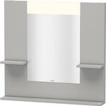 Duravit Spiegel VERO 142x850x800mm Beleuchtung betongrau matt